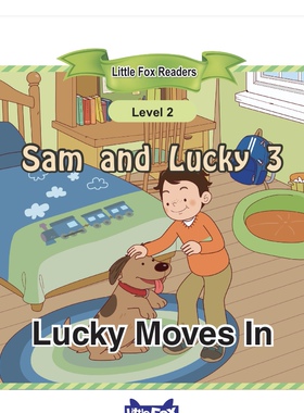 2级英语动画Sam and lucky台词wacky rickyA4学习本magicmarker