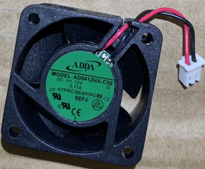 原装正品ADDA AD0412HX-C50 4CM 4020 12V0.11A静音风扇