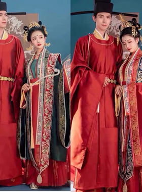 出租重回汉唐子衿子佩宋制婚服