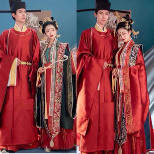 【出租】重回汉唐子衿子佩原创汉服宋制婚服女全套重工刺绣霞帔