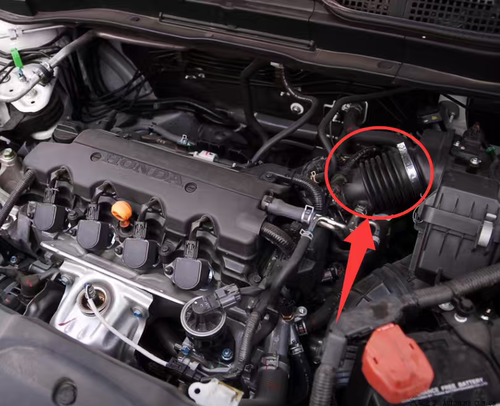 适用于本田CRV思威空气进气管 空气滤清器出气管07-11年款2.0排量