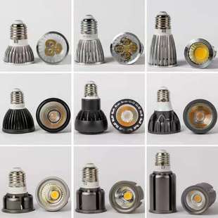 跨境热销led聚光调光E2712V灯杯cob轨道射灯宽压GU10灯泡筒灯超亮