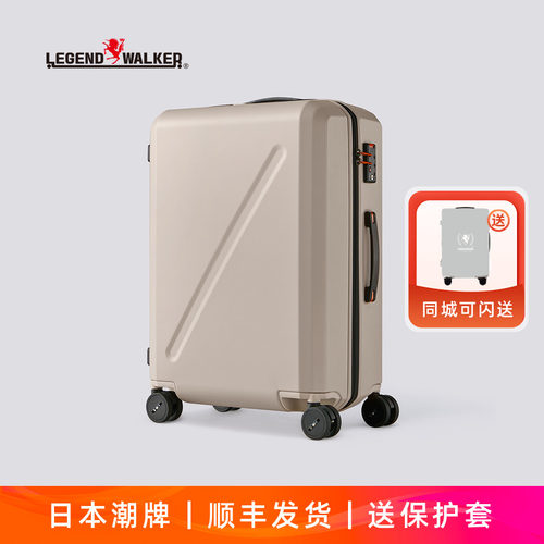 赛博朋克风行李箱防刮耐磨静音轮