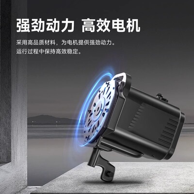 650/750牛角工业电风扇电机强力落地扇机头马达大风力配件通用