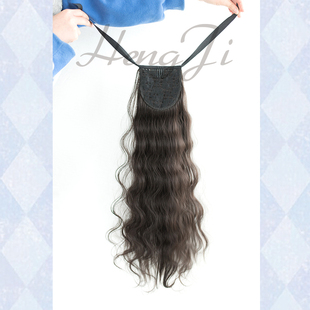 哼唧家逼真「羊毛卷绑带双马尾」软妹萝莉可爱泰迪卷发玉米烫假发