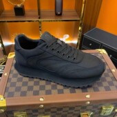 潮流老爹鞋 百搭黑武士帆布厚底休闲阿甘板鞋 男加绒 运动鞋 透气男士