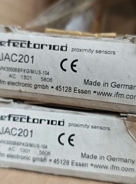 ifm易福门JAC201 AFK3050BB库房备件两个