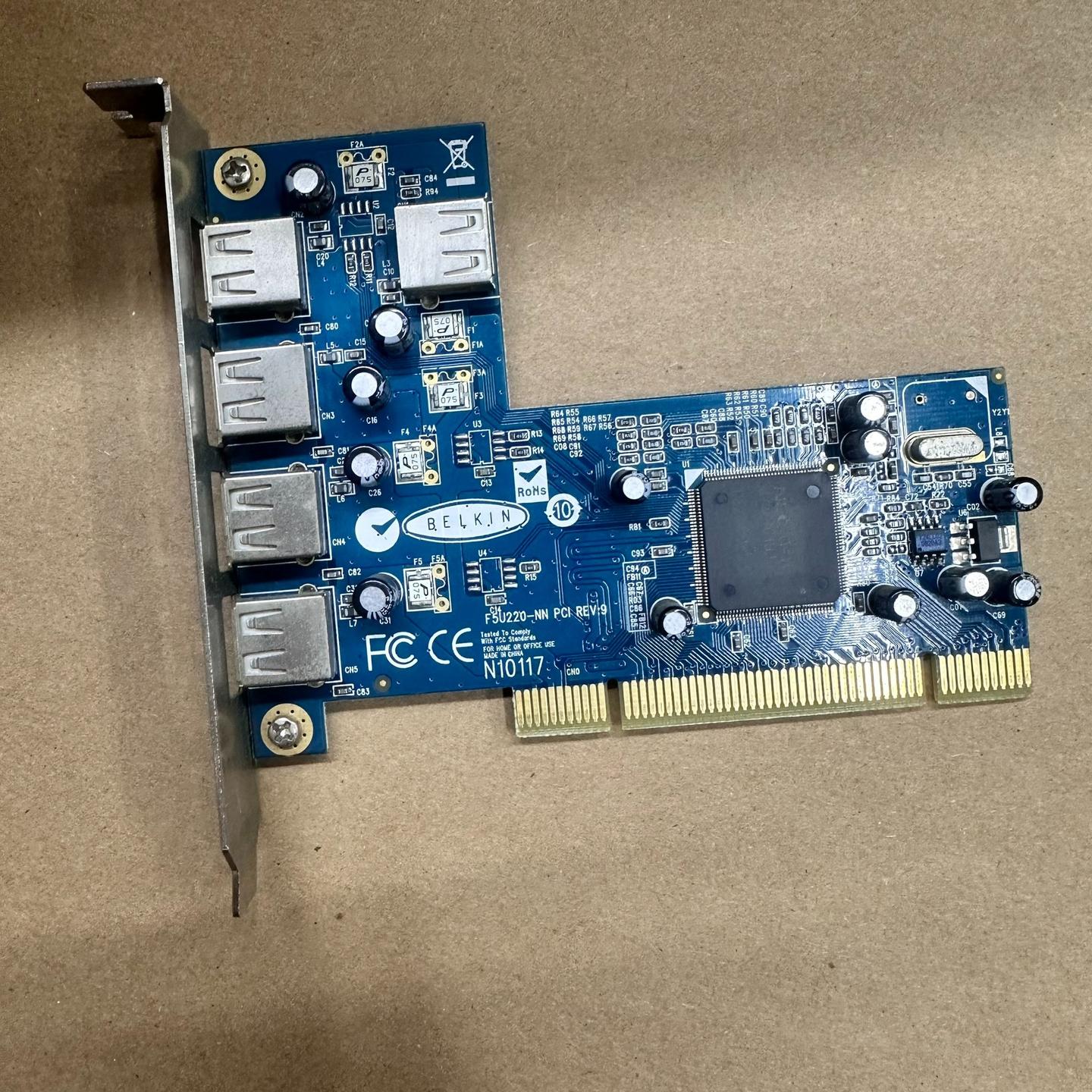 BELKIN F5U220-NN PCI USB卡 NEC