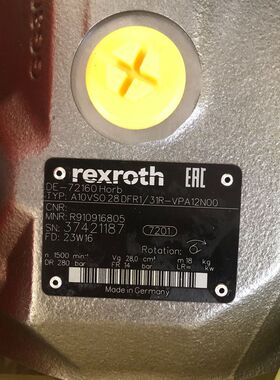 柱塞泵A10VSO28DFR1/31R-VPA12N0