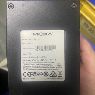 100M百兆 摩莎 工业以太 8口 108 MOXA EDS