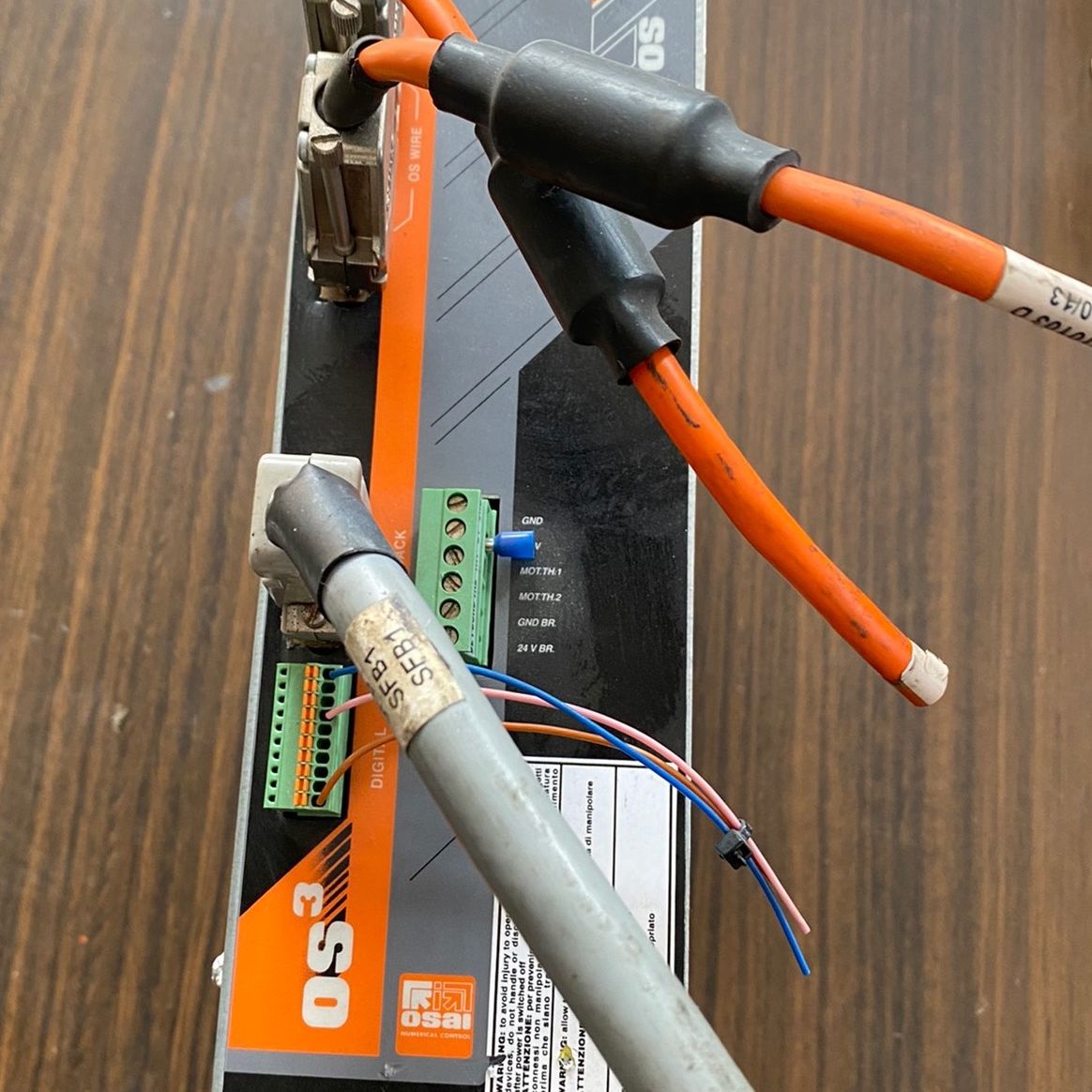 OSAI伺服驱动器OS3-OSW DR.400-A03 SI