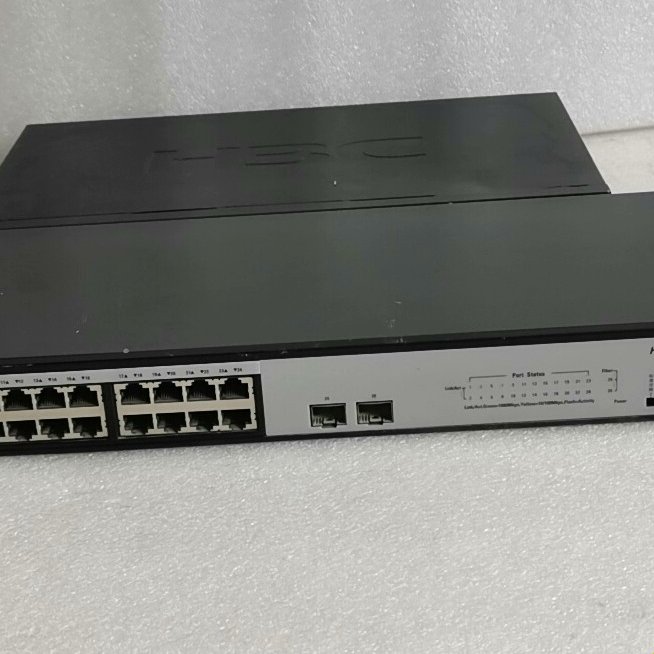 新 MS4024P 24千兆2光口机架式交换机 端