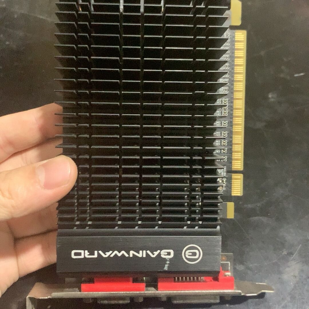 耕升gt710 1G ddr3显卡拆机 上机测试使用正常