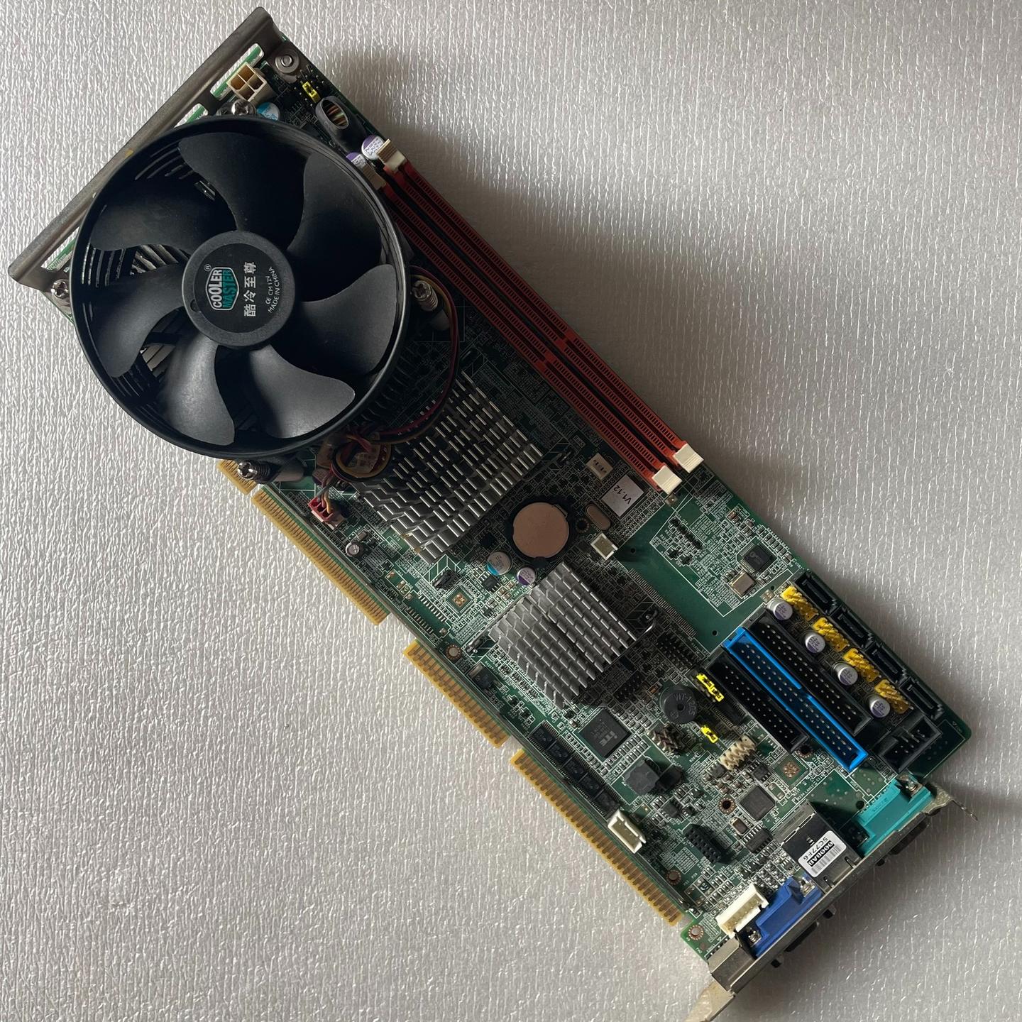 拆机 研华 PCA-6011 REV.A1 工控机主板