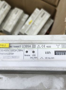 电能计数器METRAWATT U389A 三相230/400