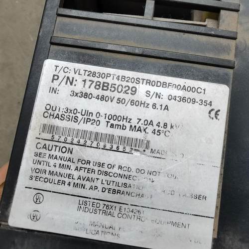 丹佛斯变频器2800