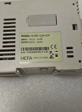 禾川PLC通讯扩展模块 HCA8C-C24-ADP 拆机