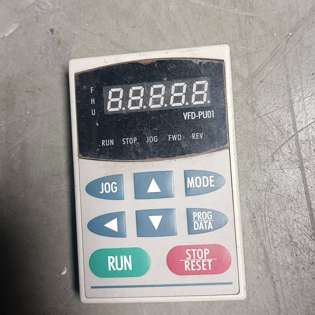 台达变频器面板VFD-PU01 实物图片 包好不