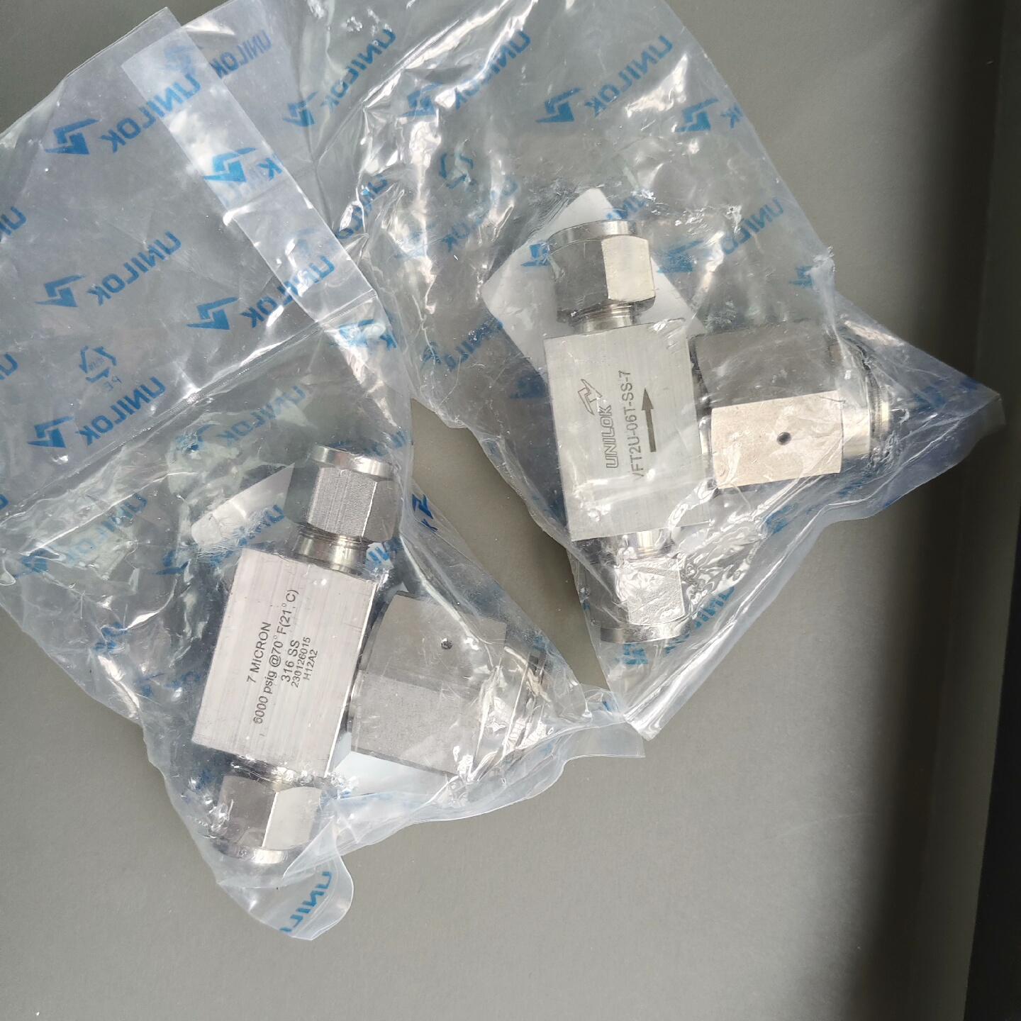 unilok 过滤器 T型过滤器 3/8规格 VFT2U-0