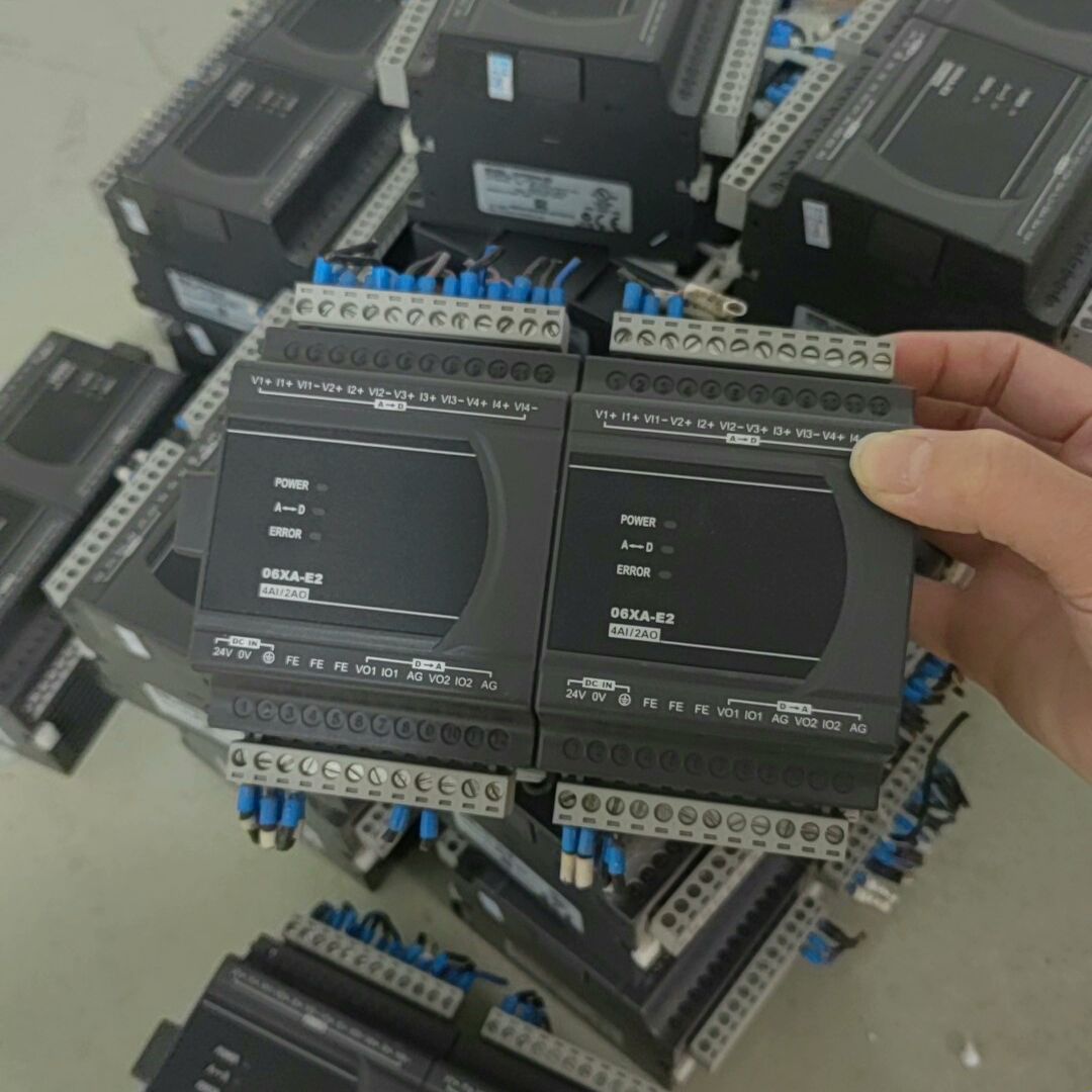 台达模块DVP06XA-E2 PLC扩展模块 功能正常。24