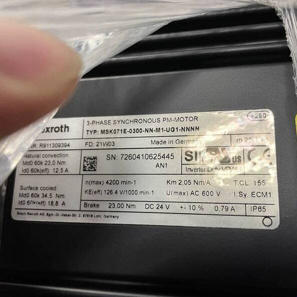 伺服电机 MSK071E-0300-NN-M1-UG1