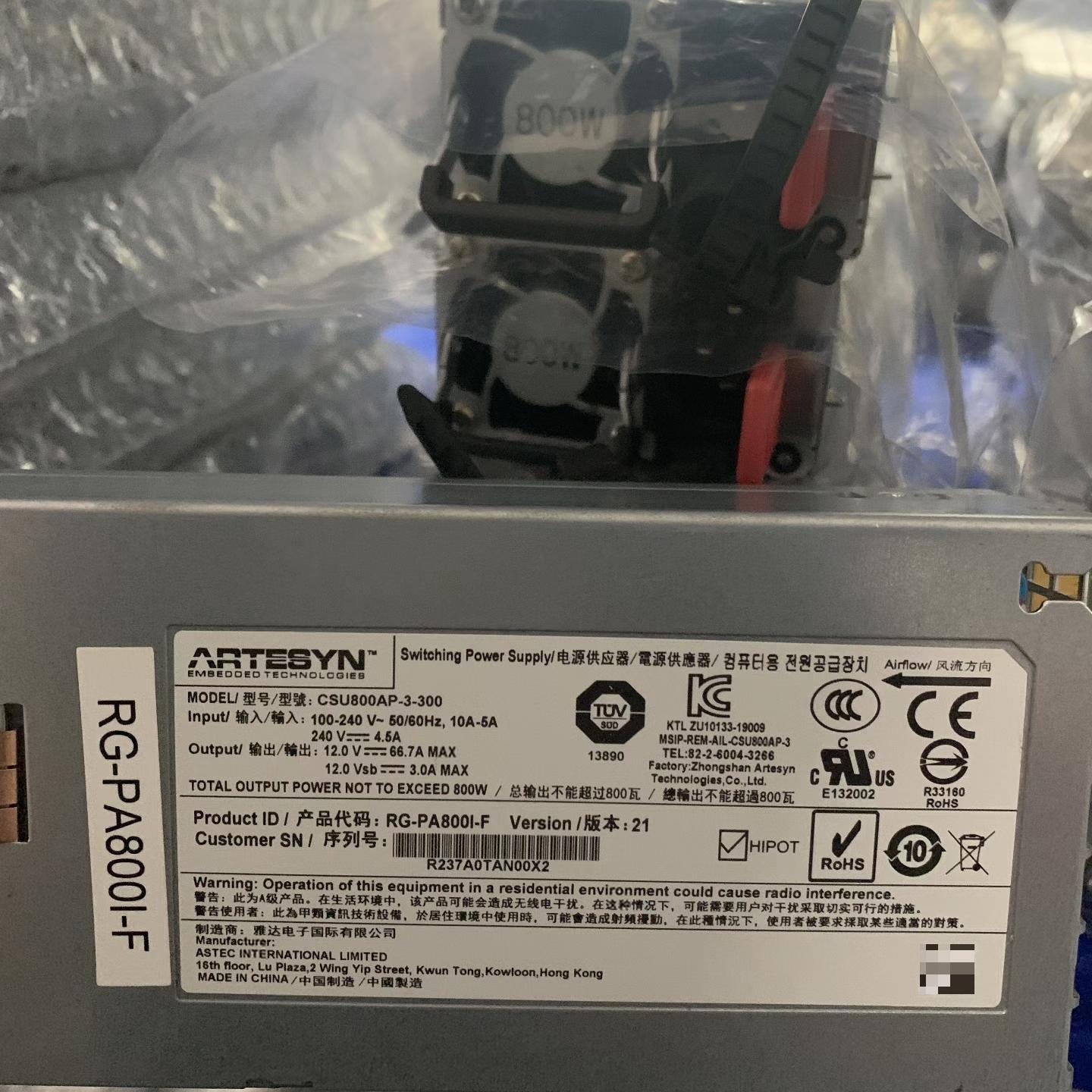 ARTESYN雅特生 CSU800AP-3-300  800
