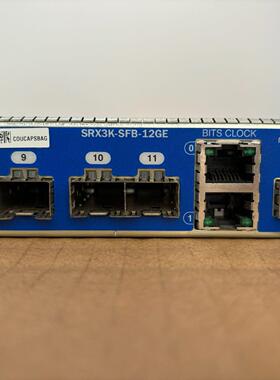 uniper瞻博 SRX3400 SRX3K-SFB-12G
