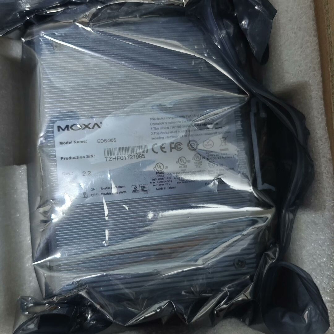 MOXA工业交换机 EDS-305-T V2.2