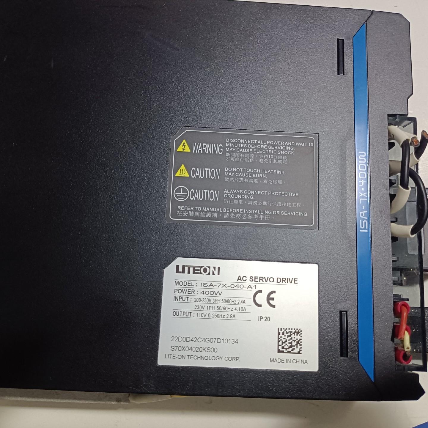 #控制器-光宝伺服驱动拆机成色新  400W  ISA-