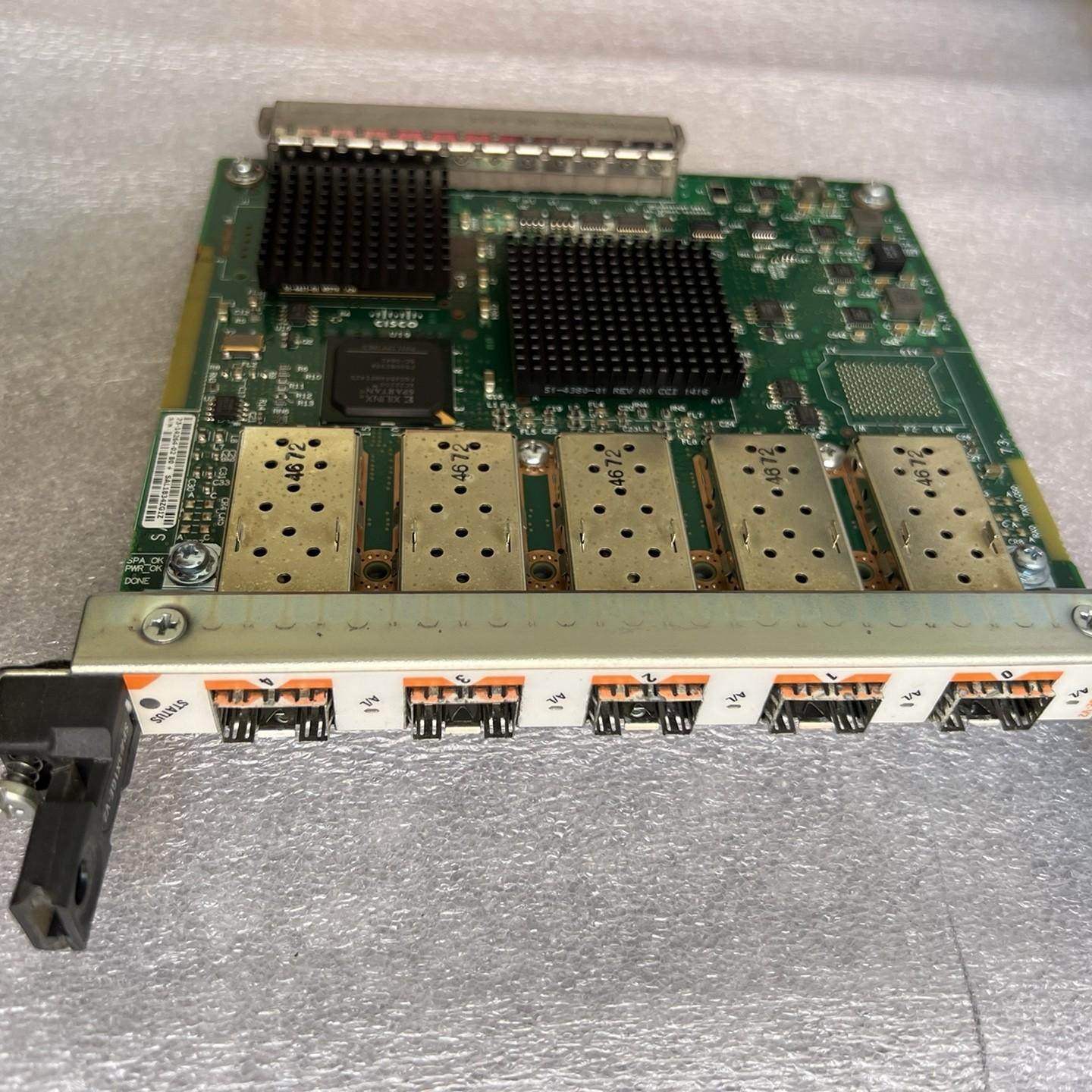 Cisco SPA-5X1GE-V2  拆机路由器模,标准件/零部件/工业耗材,制动器,淘宝优惠券,粉丝福利购,淘宝优惠卷