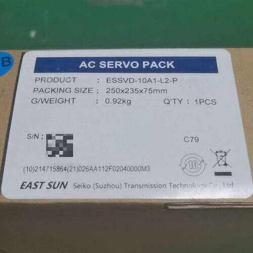 东元 ESSVD-10A1-L2-P 伺服驱动器 工程剩余