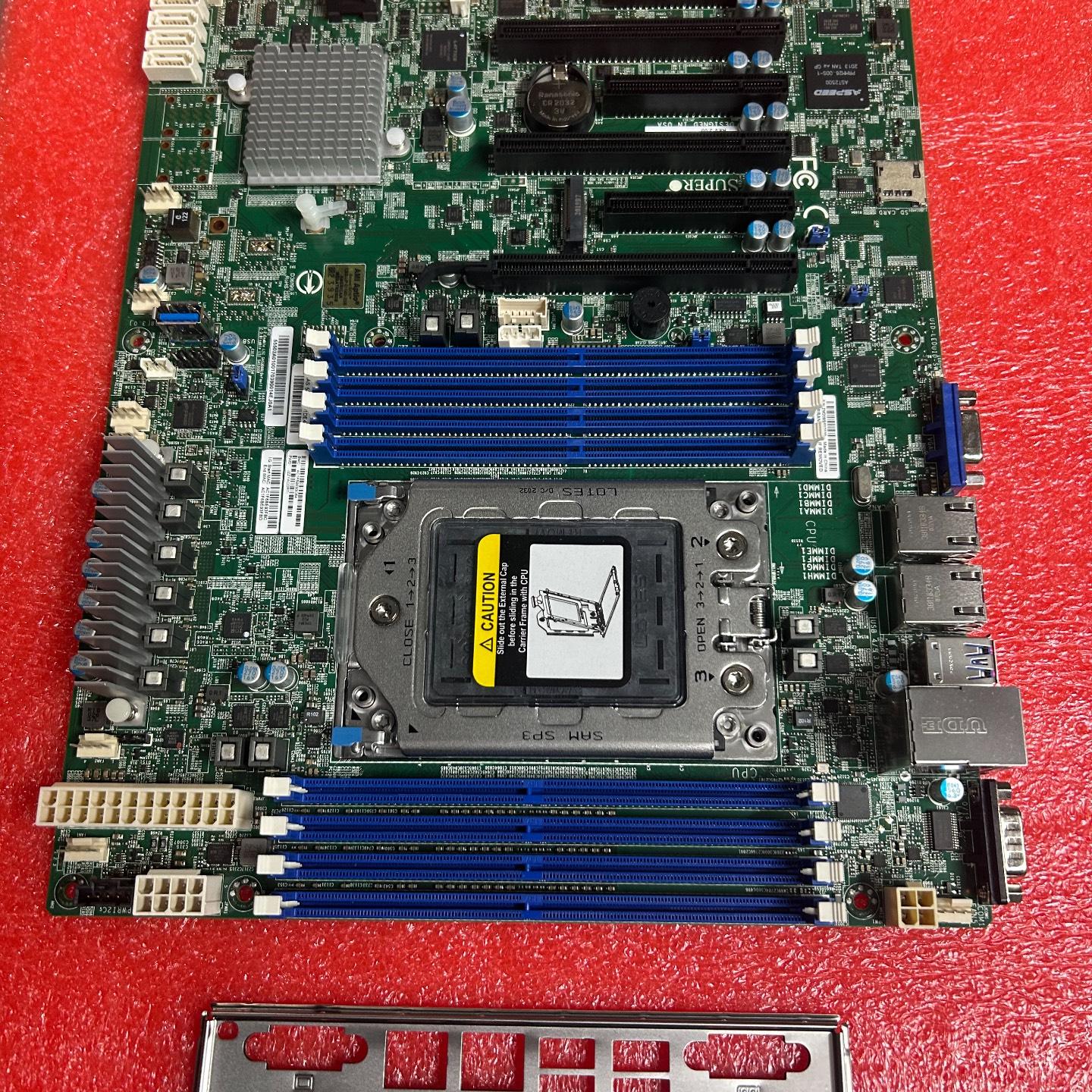 超微h11ssl-c主板 整机拆机 未使用 主板28