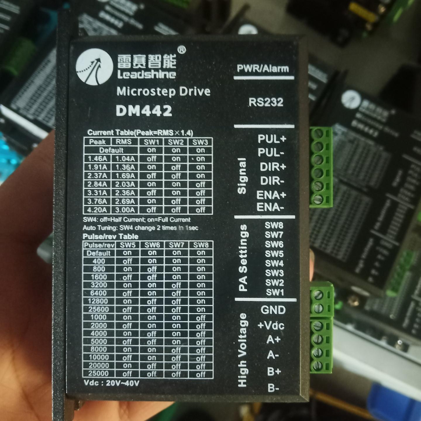 雷赛智能DM442步进驱动器 两相 输入电压20-40V 支