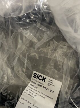 西克连接线缆 2*0.25 M12的 6048319