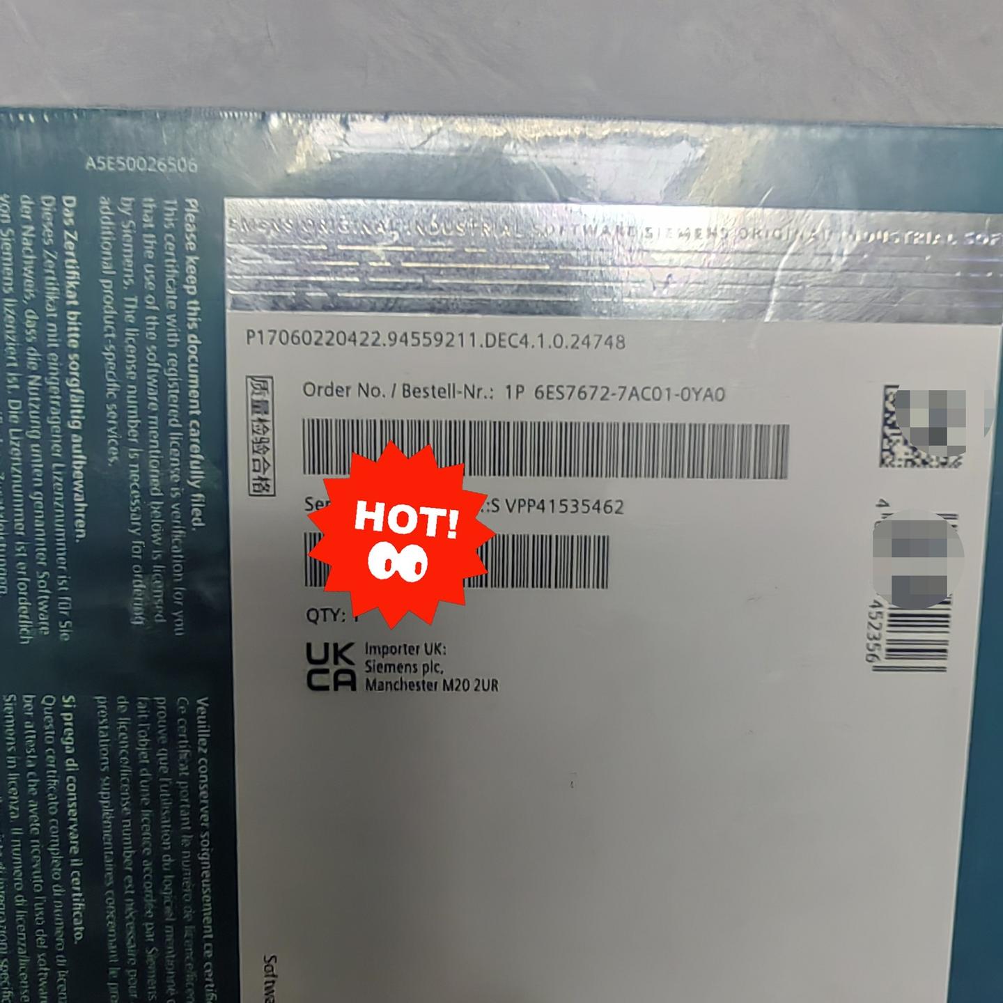 6ES7672-7AC01-0YA0 库存剩余 全