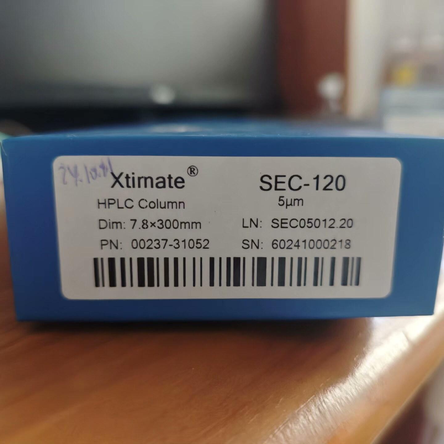 产品名称：月旭Xtimate系列液相色谱柱 - SEC -
