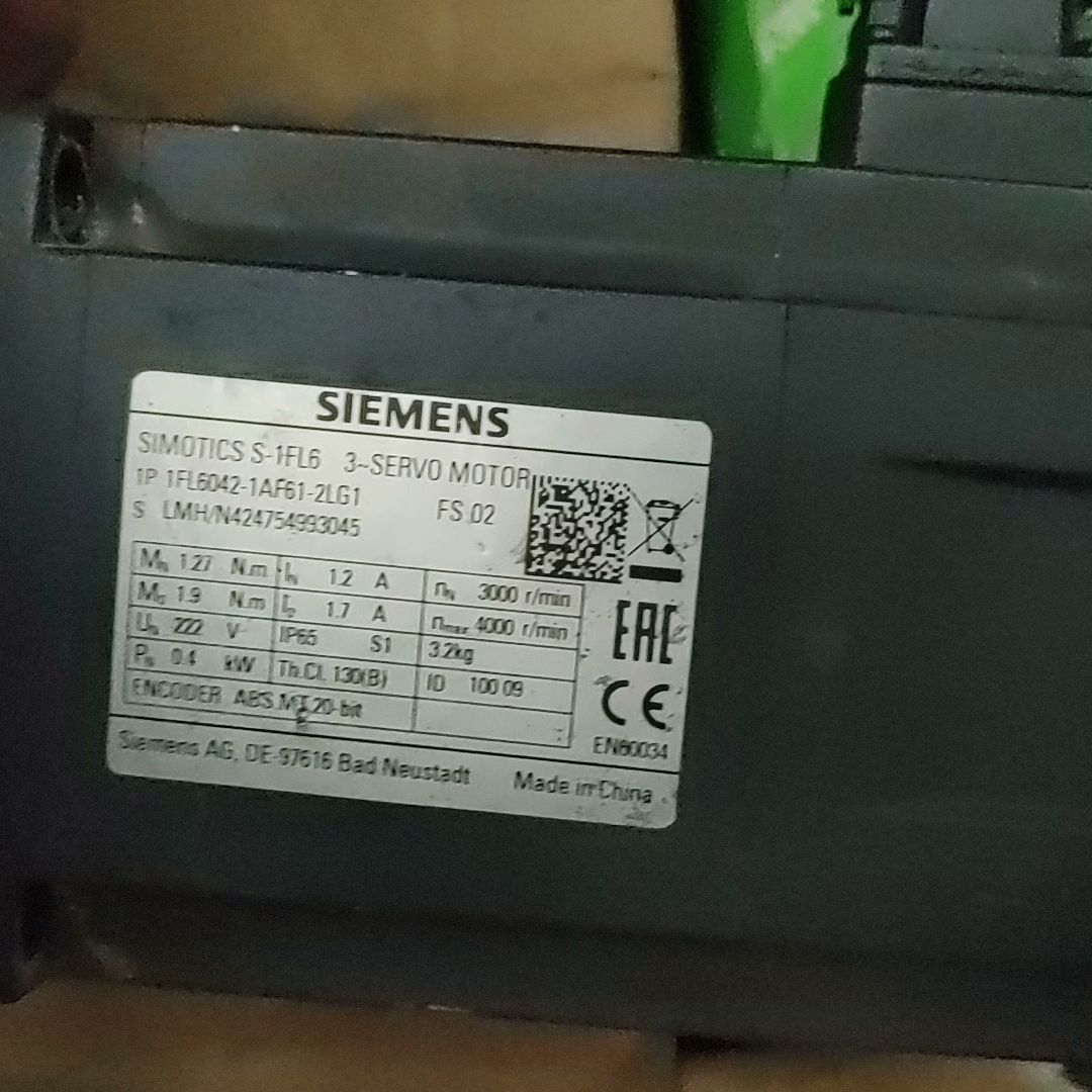 伺服电机1FL6042-1AF61-2LB1 400w