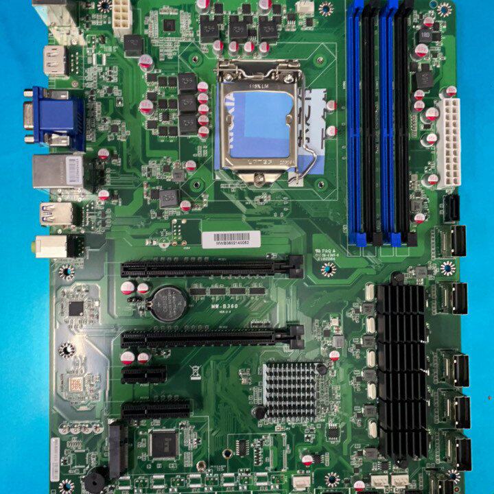 MW-b360主板 支持6个sas 8087 24个硬盘