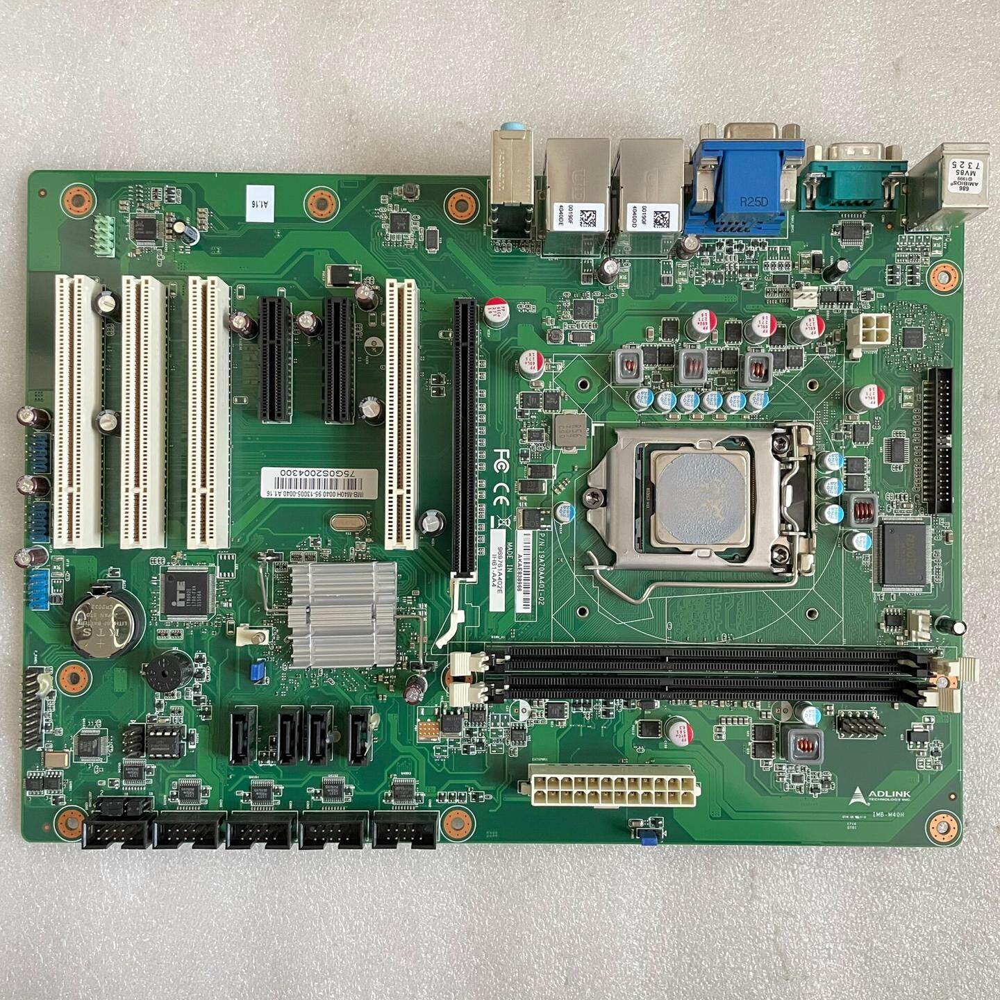拆机  ADLINK 工控机主板 IMB-M40H 双网