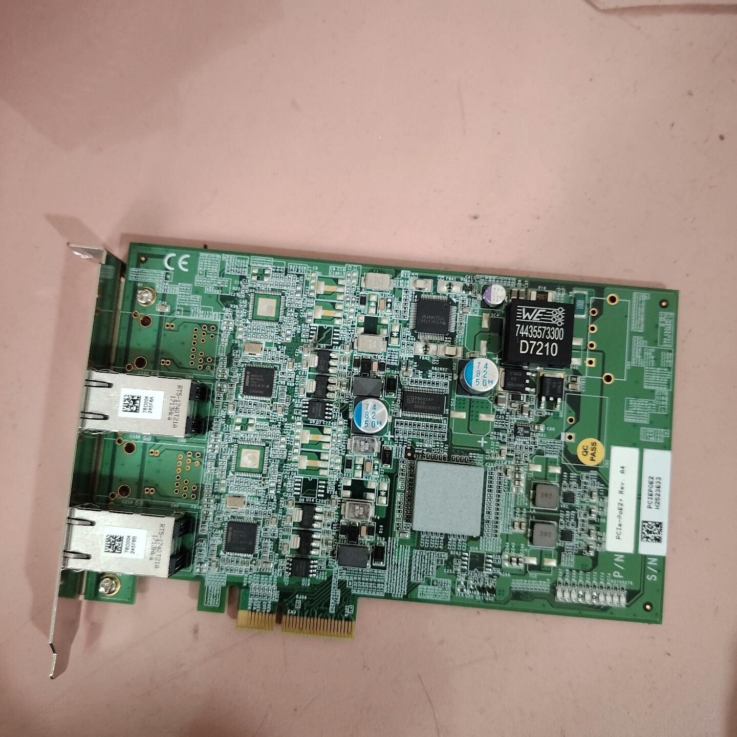 拆机图像采集卡PCIe-PoE2 Rev.A4 拆机