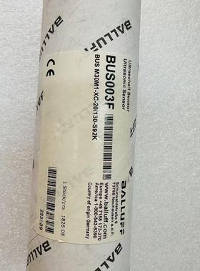 巴鲁夫 BUS003F超声波传感器圆柱型 带 M30 螺纹B