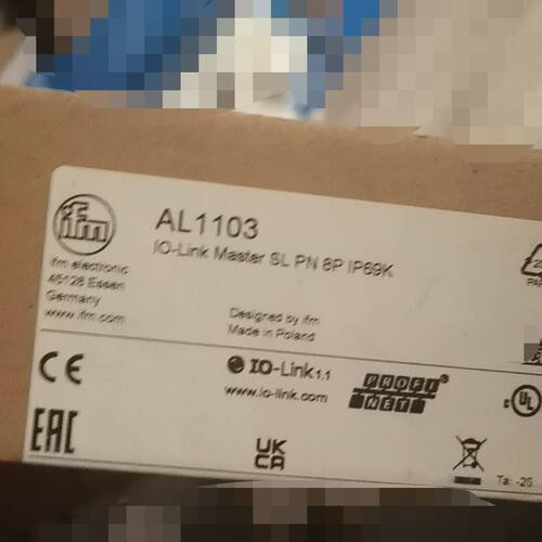 IFM易福门IO-LINK主机AL1103 现货