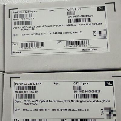 02310SNN SFP-10G-ZR 万兆单模双
