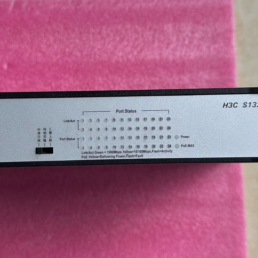 h3c/ s1324g-pwr 全千兆24口poe交换机