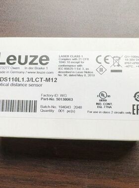 劳易测ODS110L1.3/LCT-M12光学传感器 物