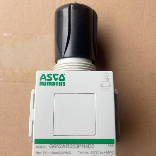 ASCO过滤调压阀G652AR003P114D0