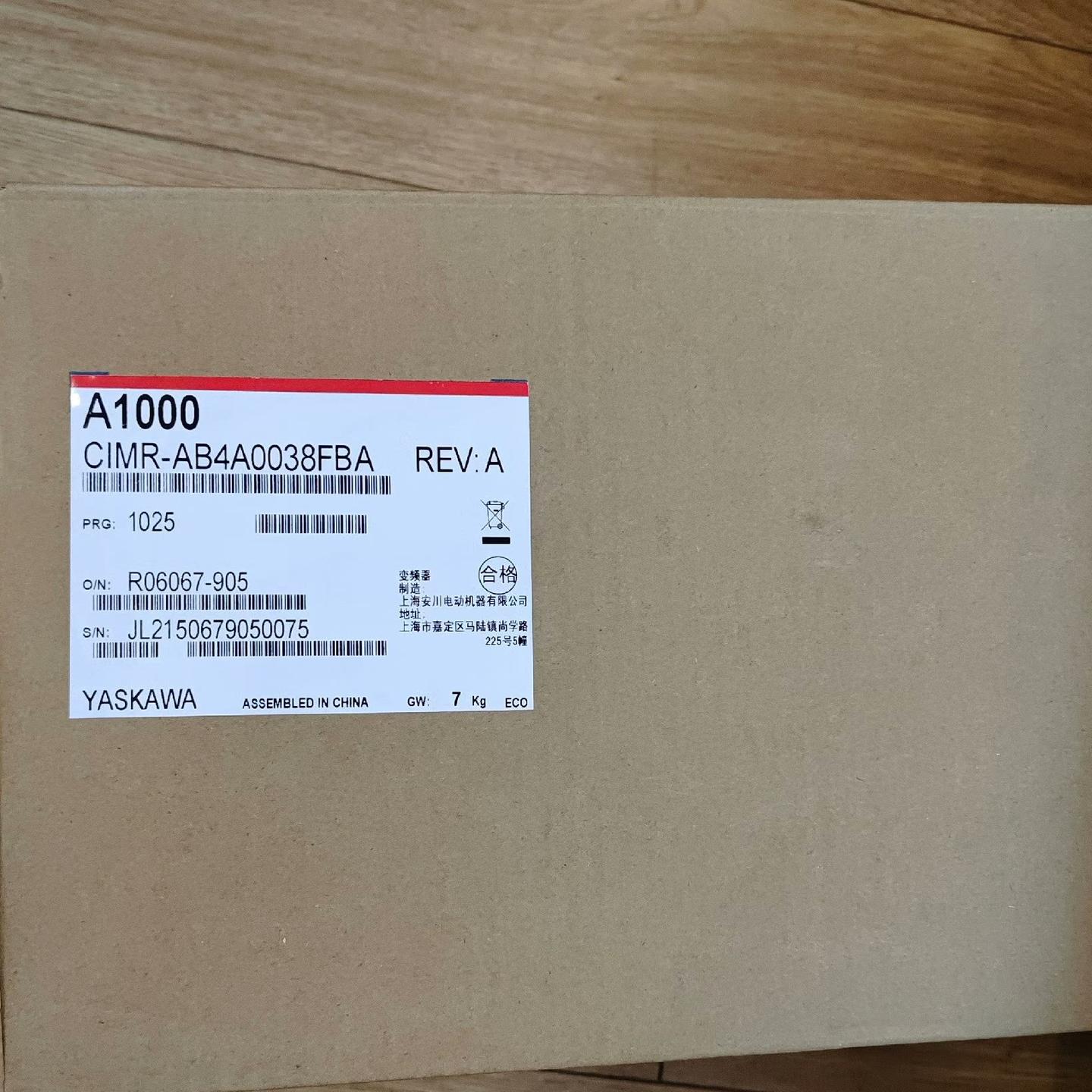 安川A1000变频器 CIMR-AB4A0038FBA