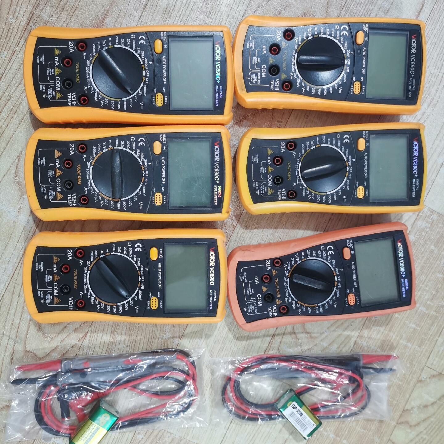 胜利VC890D  VC890C+万用表