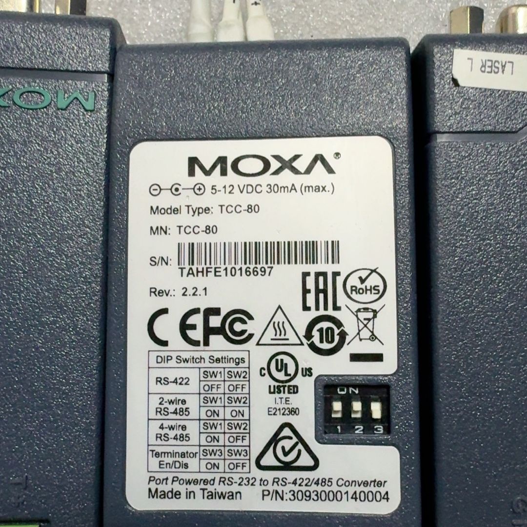 MOXA TCC-80 摩莎无源型RS232转RS422/4