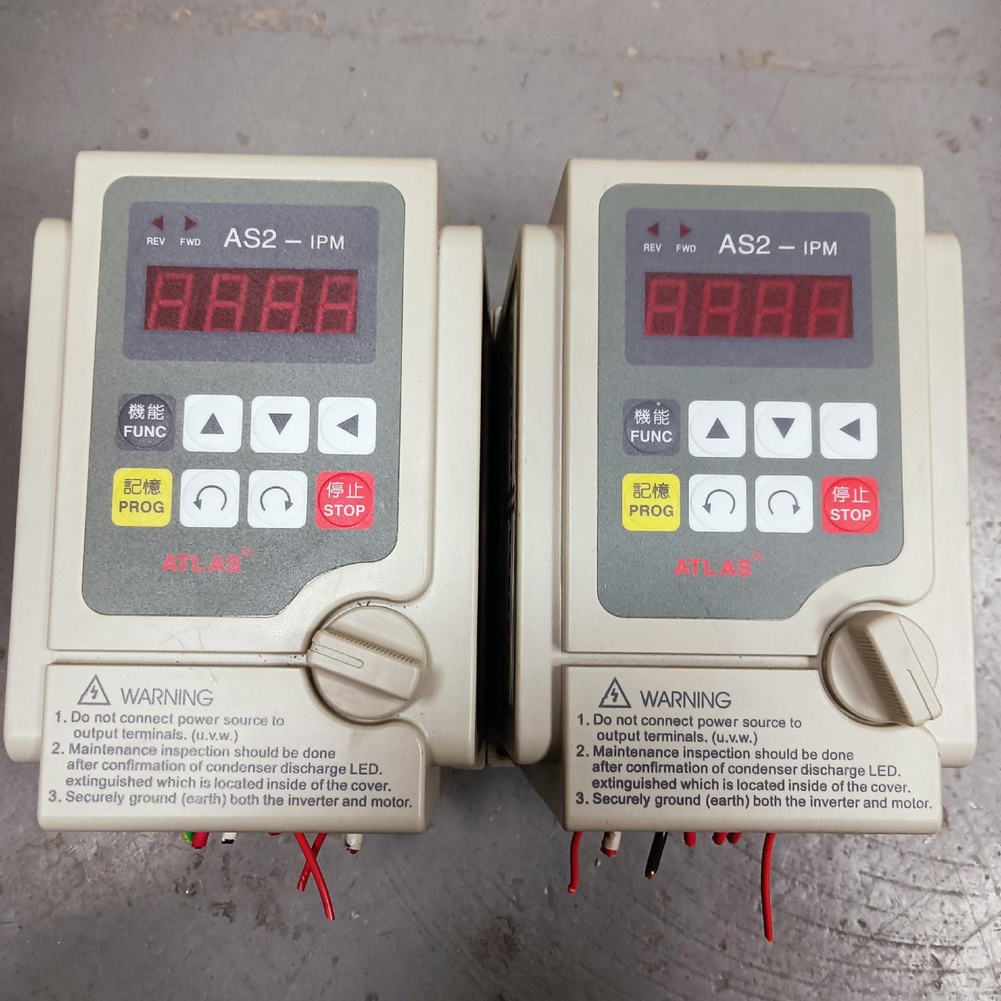 爱德利变频器  AS2-1PM  1.5KW  拆机